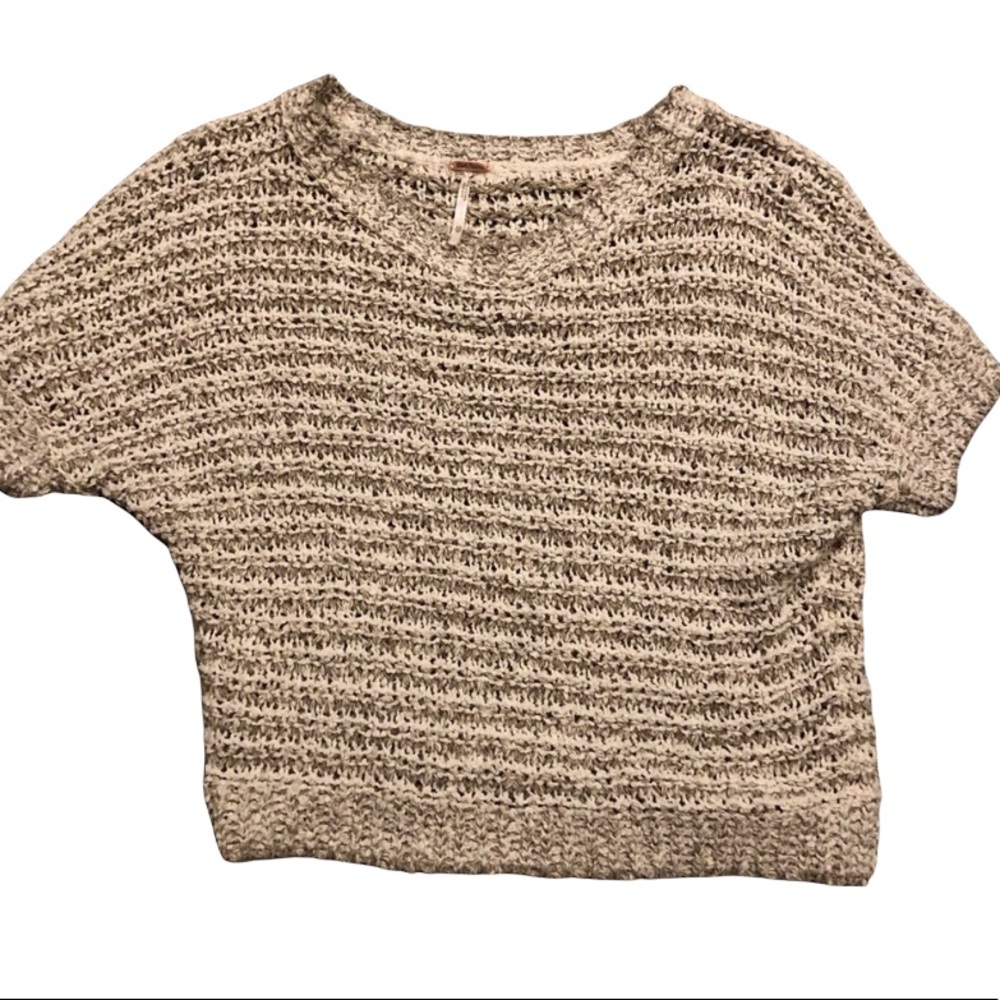 {Free People} Knit Sweater Tee